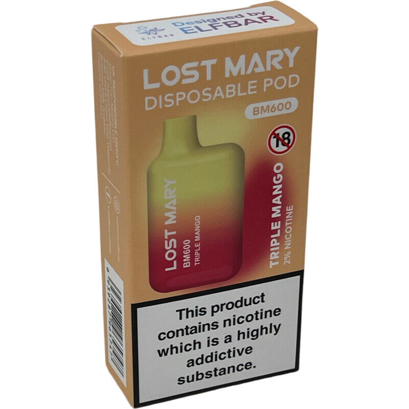 Lost Mary BM600 Disposable Vape Pen - Triple Mango